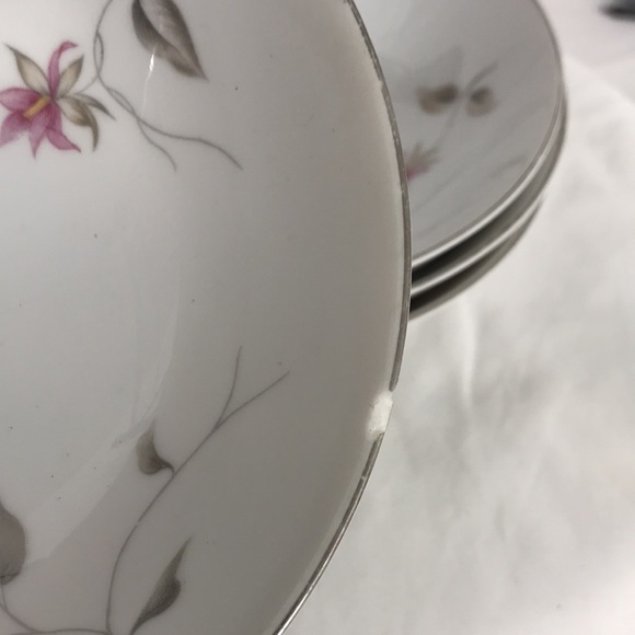 Mikasa Fine China from Yamaha, Japan Antique Floral bowls - Picture 7 of 7